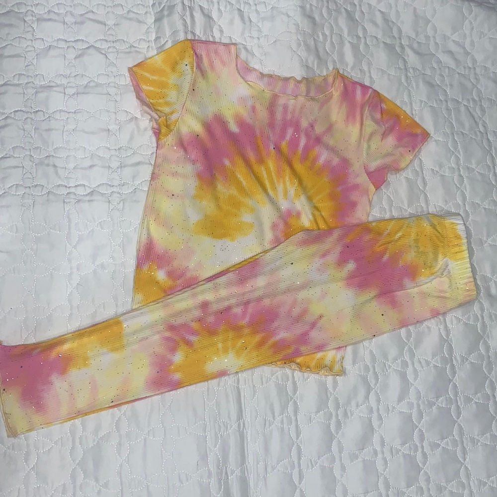 Tie-Die Matching set